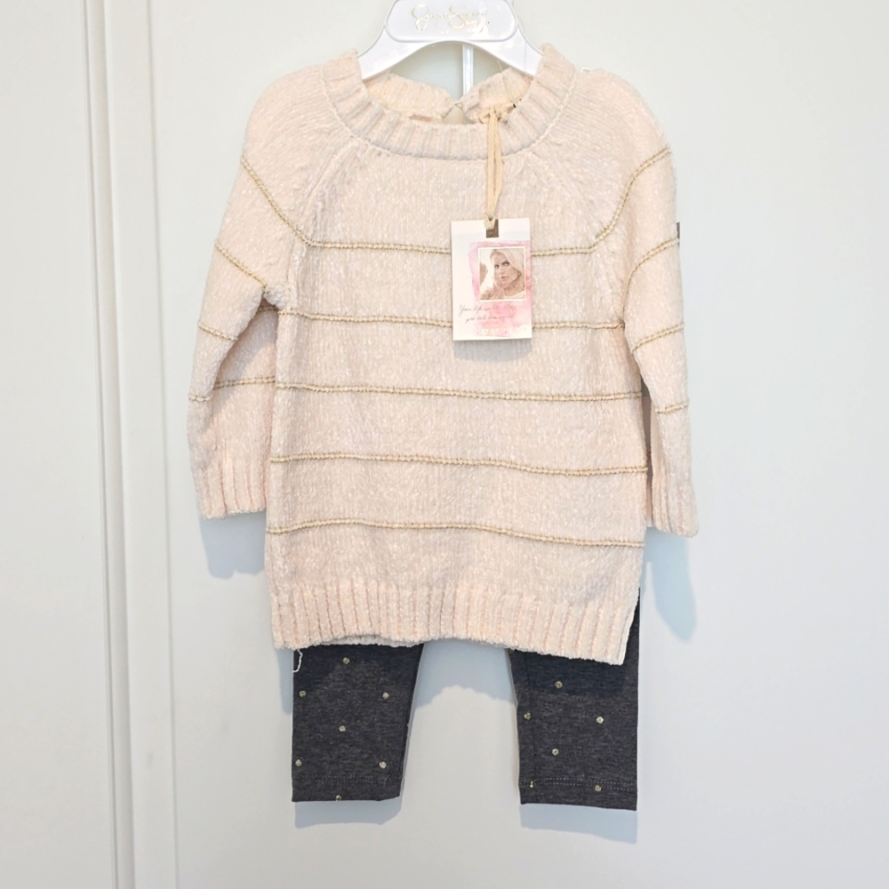 Baby girl sweater set